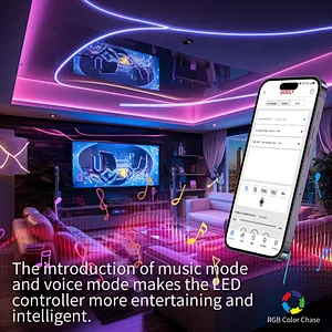 DC24V Smart Addressable Color Changing COB RGB LED Strip Light